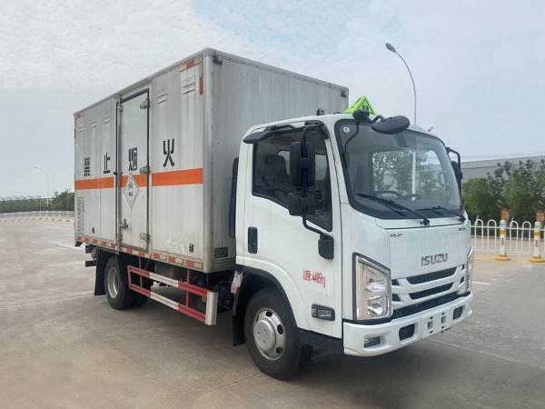 五十鈴毒性和感染性物品廂式運輸車