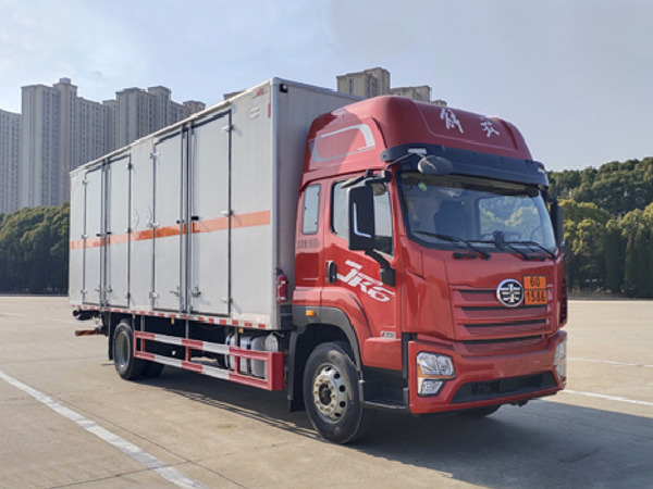 解放JK6毒性和感染性物品廂式運輸車