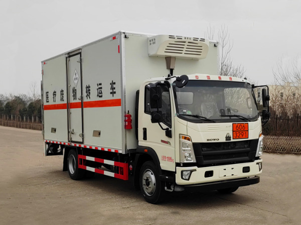 重汽豪沃醫療廢物轉運車