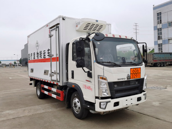 重汽消豪沃醫療廢物轉運車